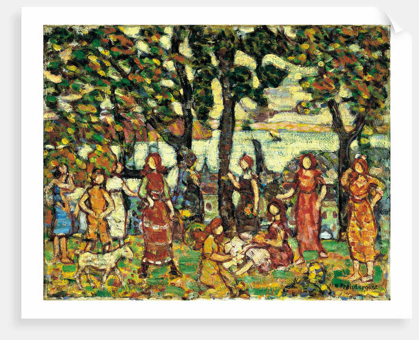 Autumn, ca. 1918-1923 by Maurice Brazil Prendergast