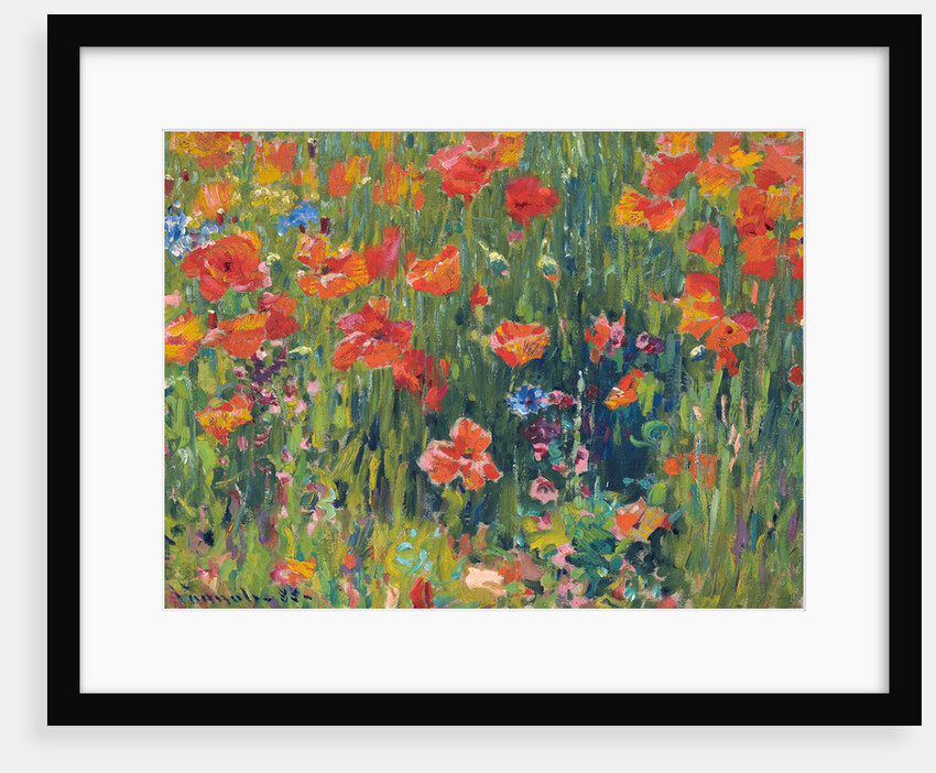 Poppies by Robert William Vonnoh