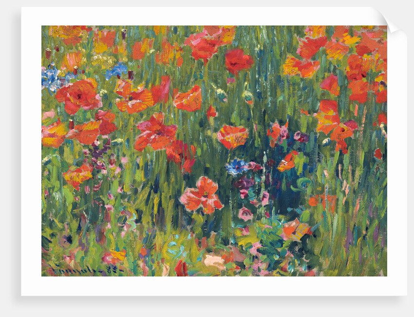 Poppies by Robert William Vonnoh