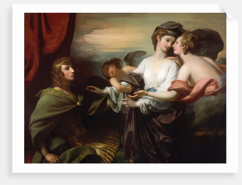 Helen Brought to Paris, 1776 by Benjamin West