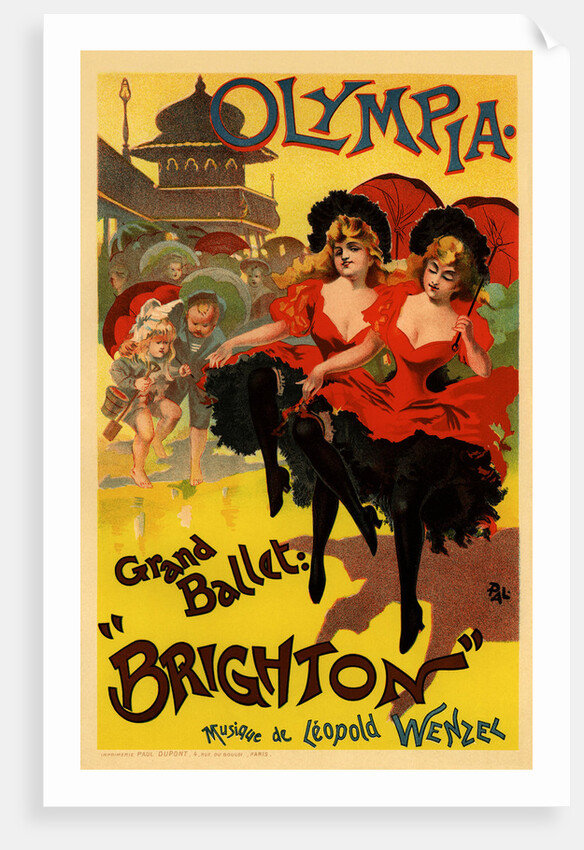Olympia (Poster), c. 1900 by Pal