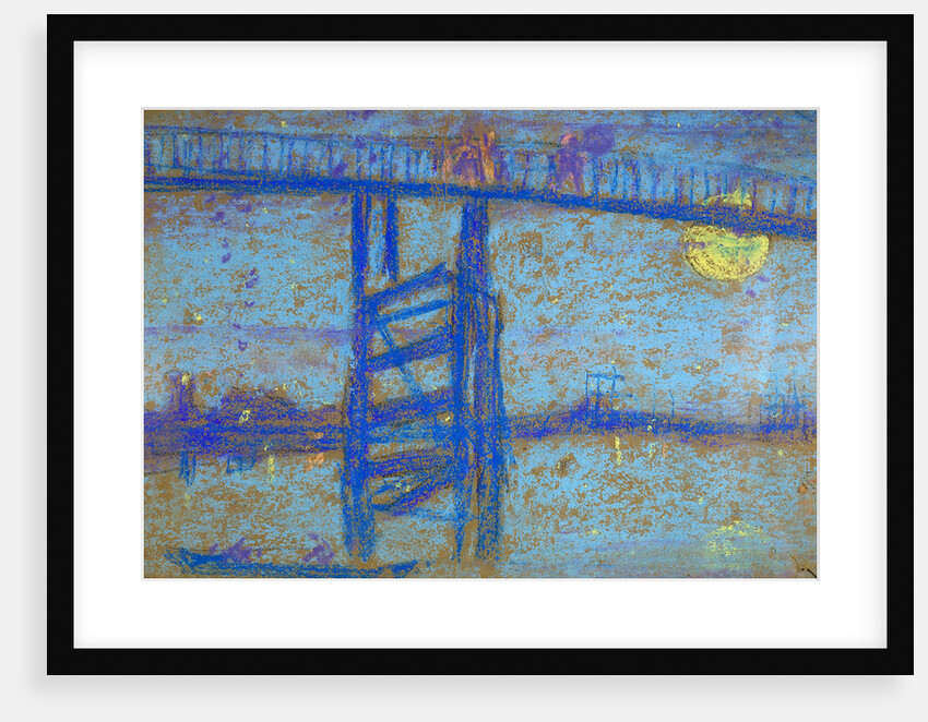 Nocturne: Battersea Bridge by James Abbott McNeill Whistler