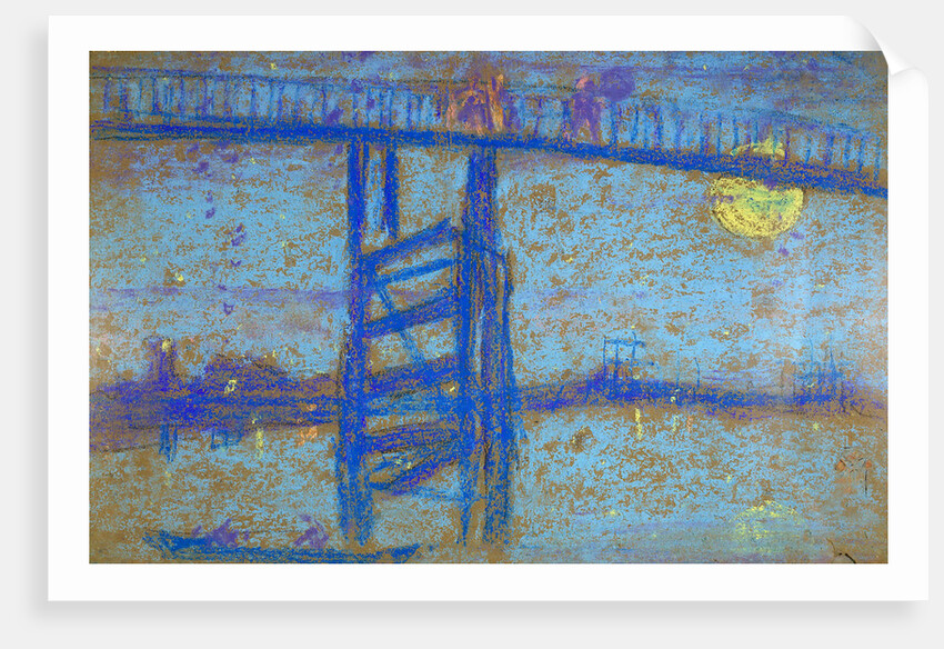 Nocturne: Battersea Bridge by James Abbott McNeill Whistler