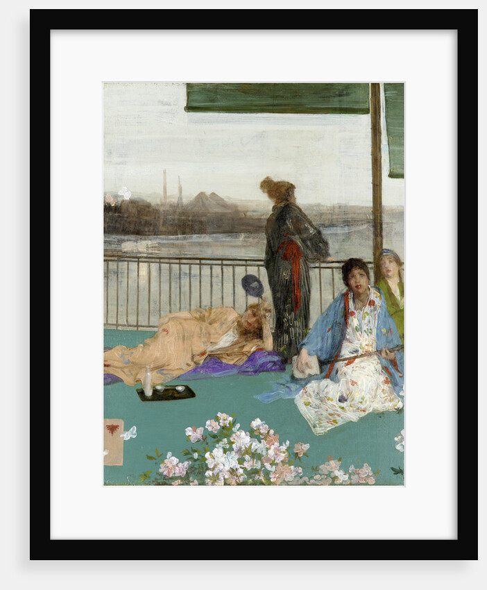 Variations in Flesh Colour and Green: The Balcony by James Abbott McNeill Whistler