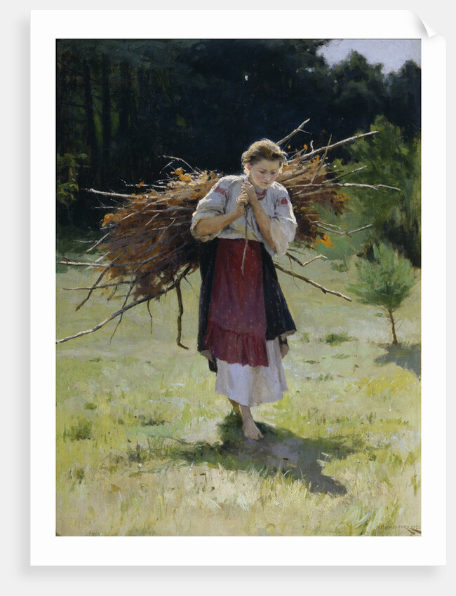 From the Forest, 1900 by Nikolai Kornilovich Pimonenko