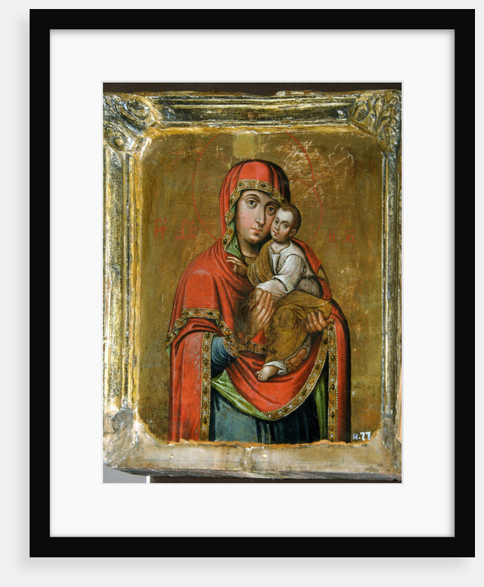 Kiev-Bratskaya Icon of the Mother of God, 18th century by Russian icon