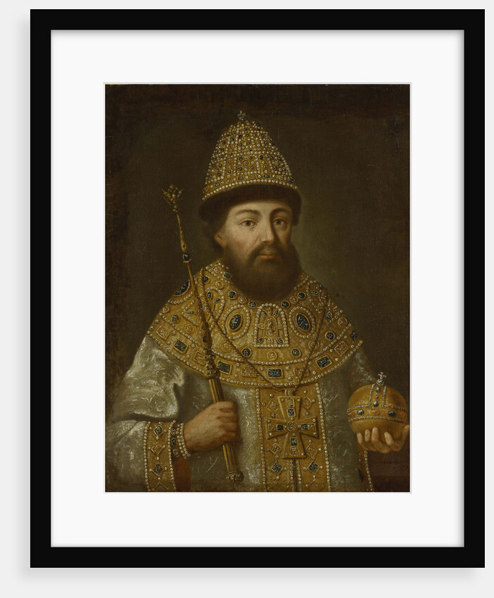 Portrait of the Tsar Alexis I Mikhailovich of Russia, ca 1675 by Anonymous