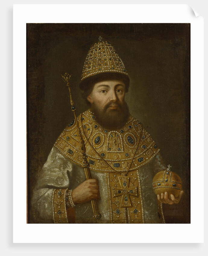 Portrait of the Tsar Alexis I Mikhailovich of Russia, ca 1675 by Anonymous