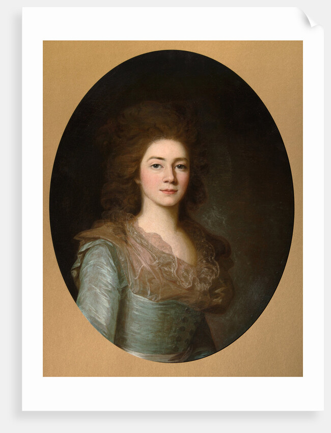 Portrait of Countess Varvara Ivanovna Golitsyna (?-1804), née Shipova, 1790s by Anonymous