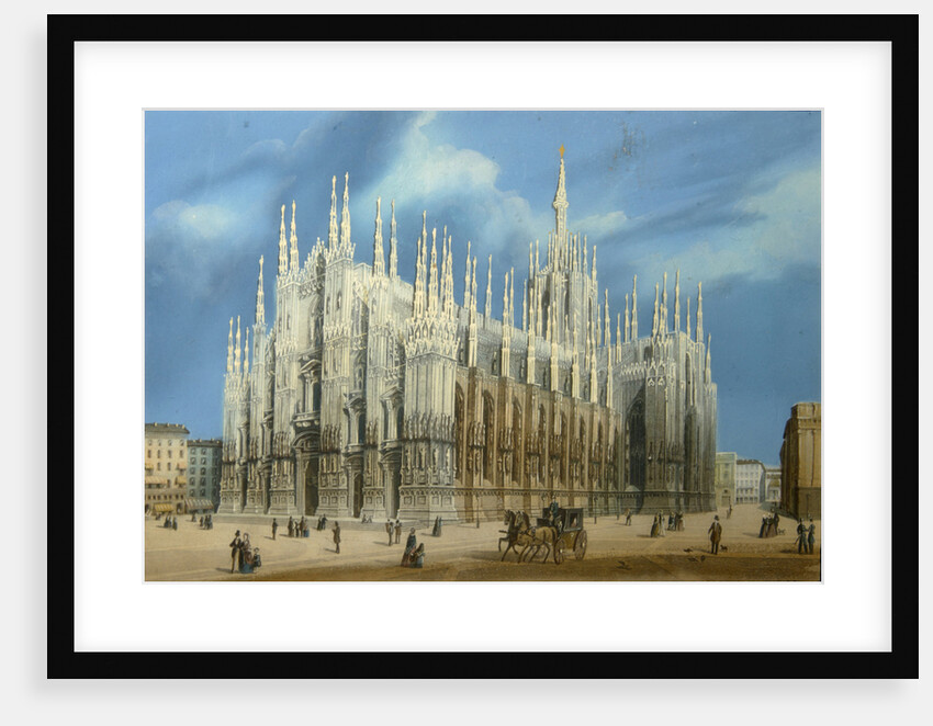The Milan Cathedral, 1860s by Anonymous