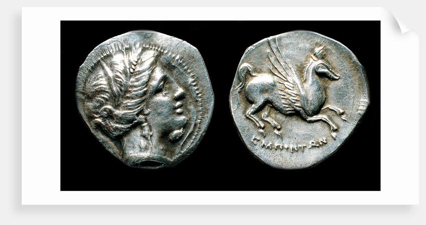 Drachma from Emporion by Ancient Coins Numismatic