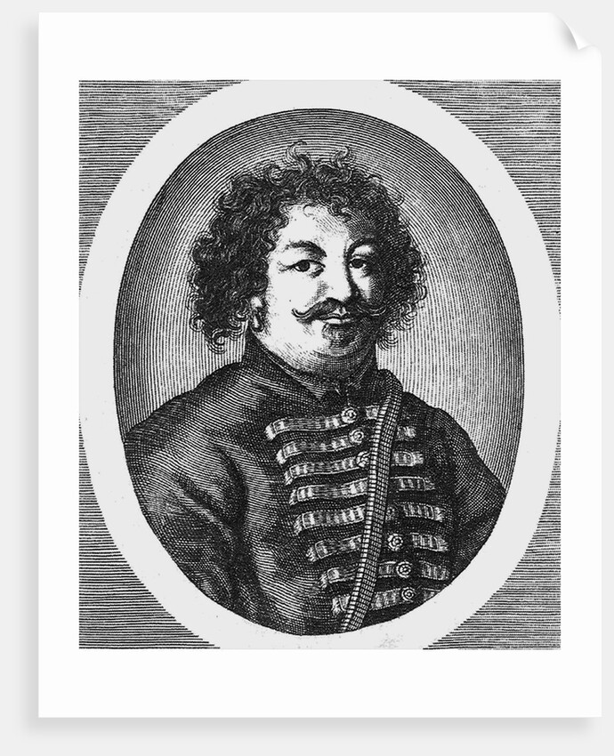 Portrait of the leader of a Cossacks insurrection Stepan (Stenka) Razin by Anonymous