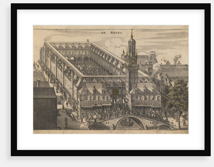 The Amsterdam Stock Exchange, Early 17th cen by Anonymous