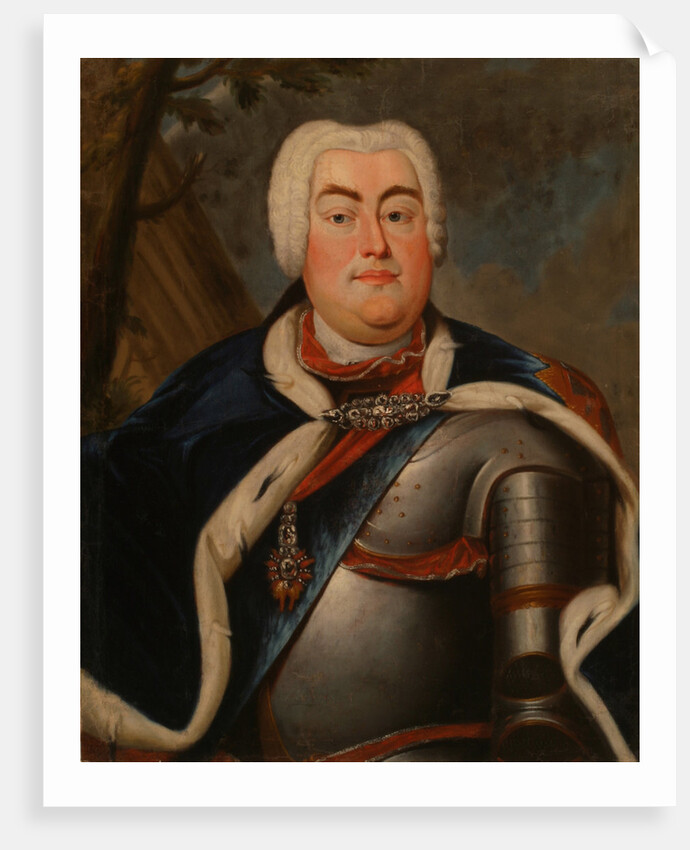 Portrait of Augustus III of Poland by Anonymous