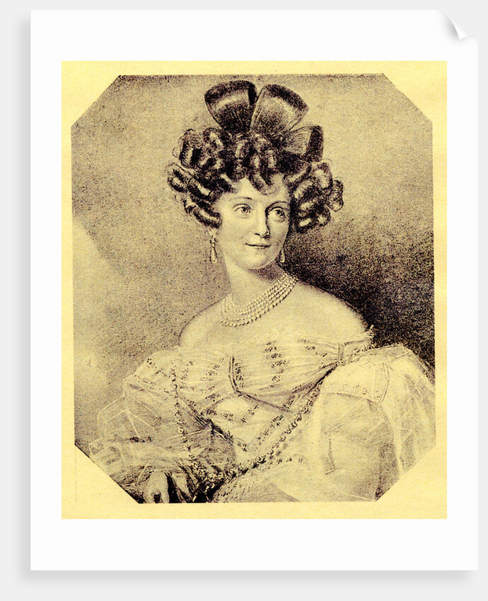 Princess Carolyne zu Sayn-Wittgenstein, née Iwanowska, 1840s by Anonymous