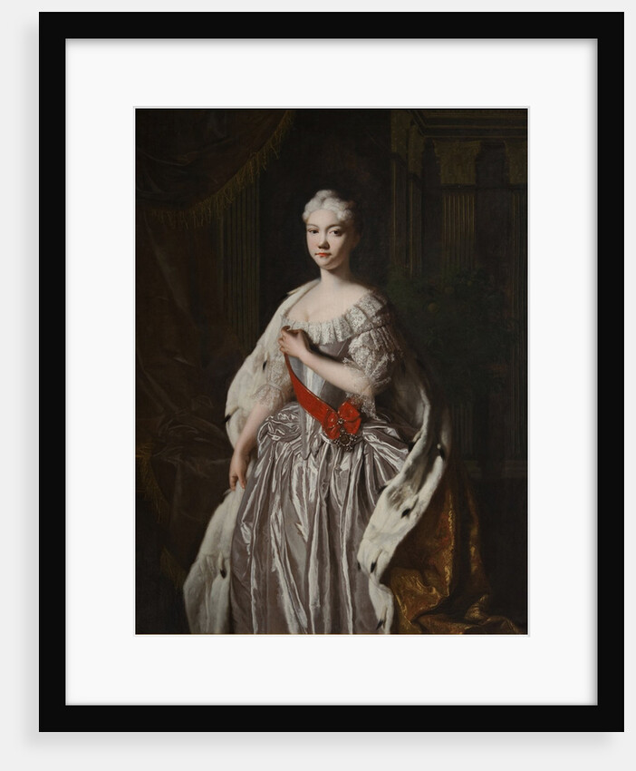 Portrait of Grand Duchess Natalya Alexeyevna of Russia (1714?1728), End 1720s by Anonymous