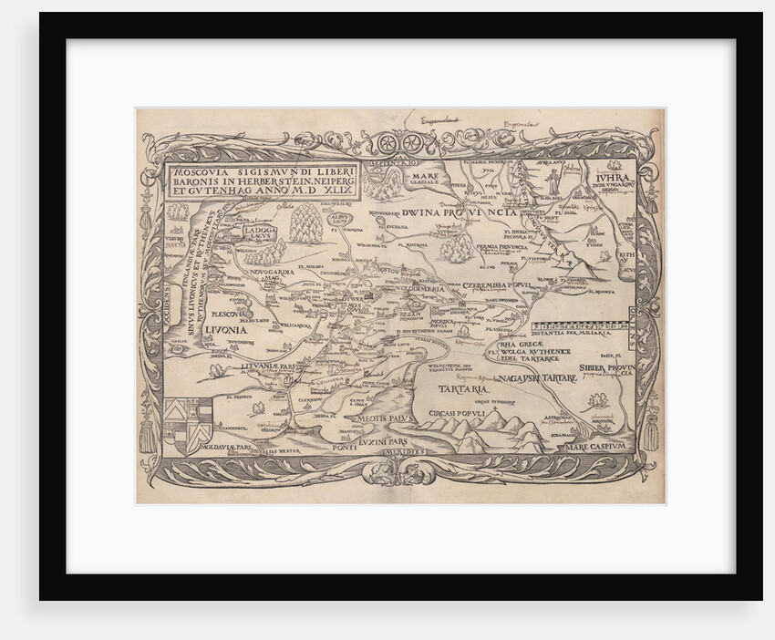 Map of Russia by Anonymous