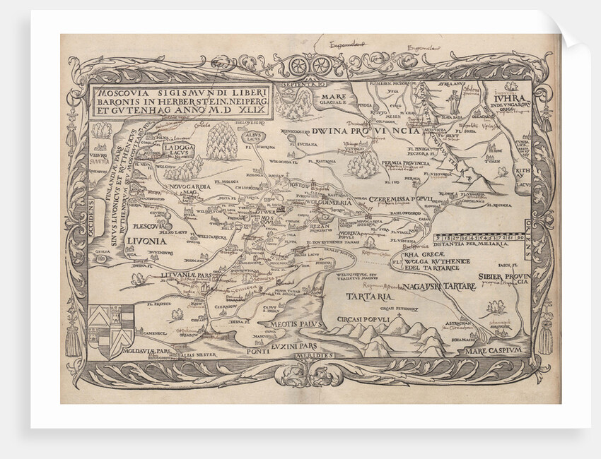 Map of Russia by Anonymous
