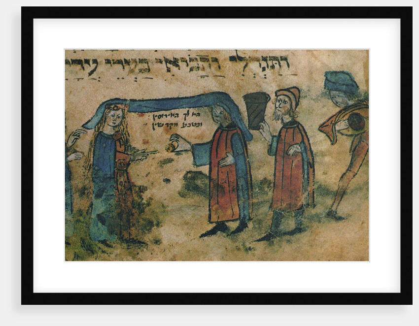 Marriage. Haggadah, Mid of the 15th cen by Anonymous