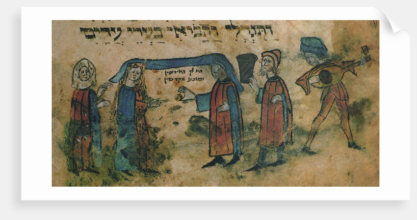 Marriage. Haggadah, Mid of the 15th cen by Anonymous