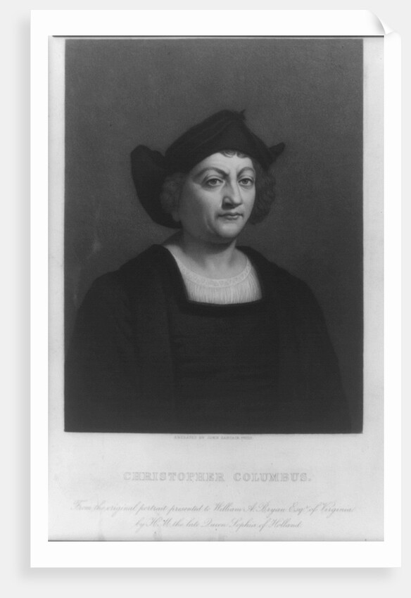 Portrait of Christopher Columbus by Anonymous