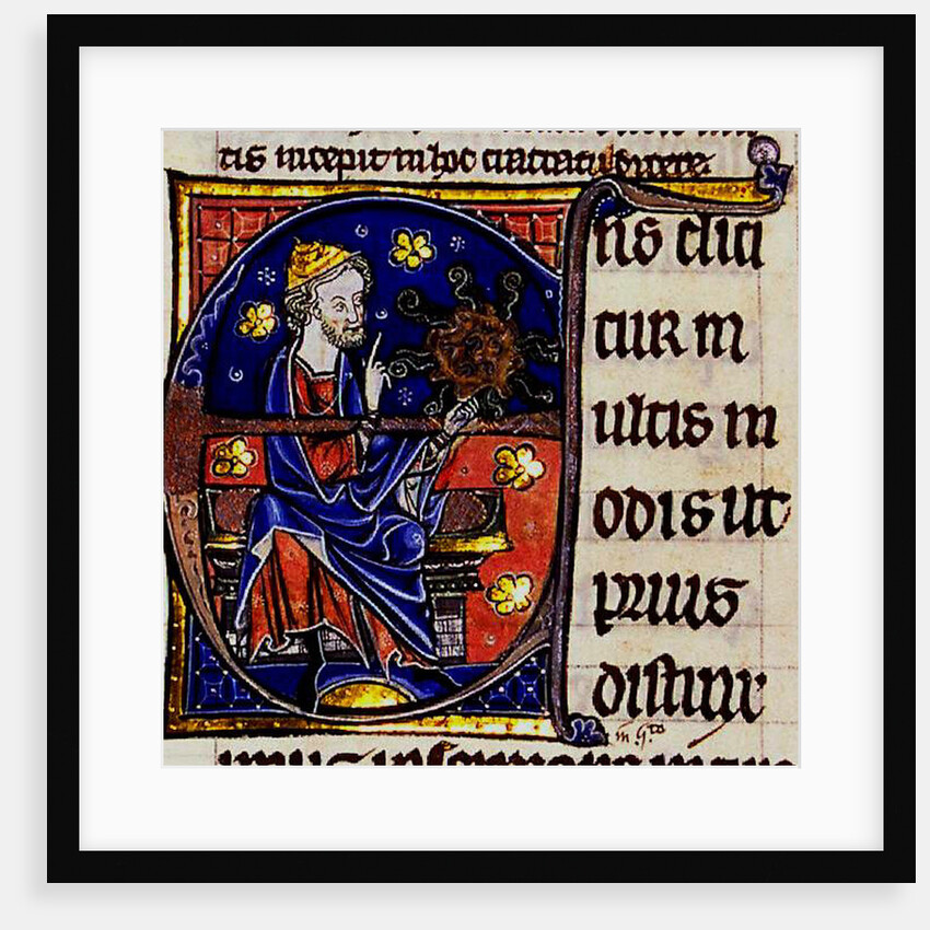 Aristotle. From: Commentarium magnum Averrois in Aristotelis De Anima libros by Anonymous