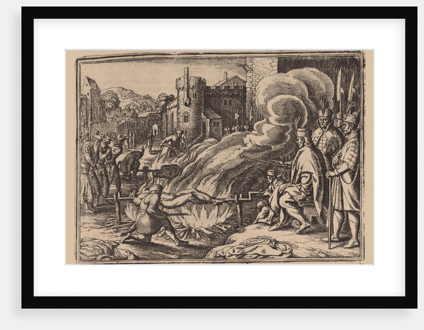 Tsar Ivan the Terrible tortures his rivals in Livonia, 17th century by Anonymous