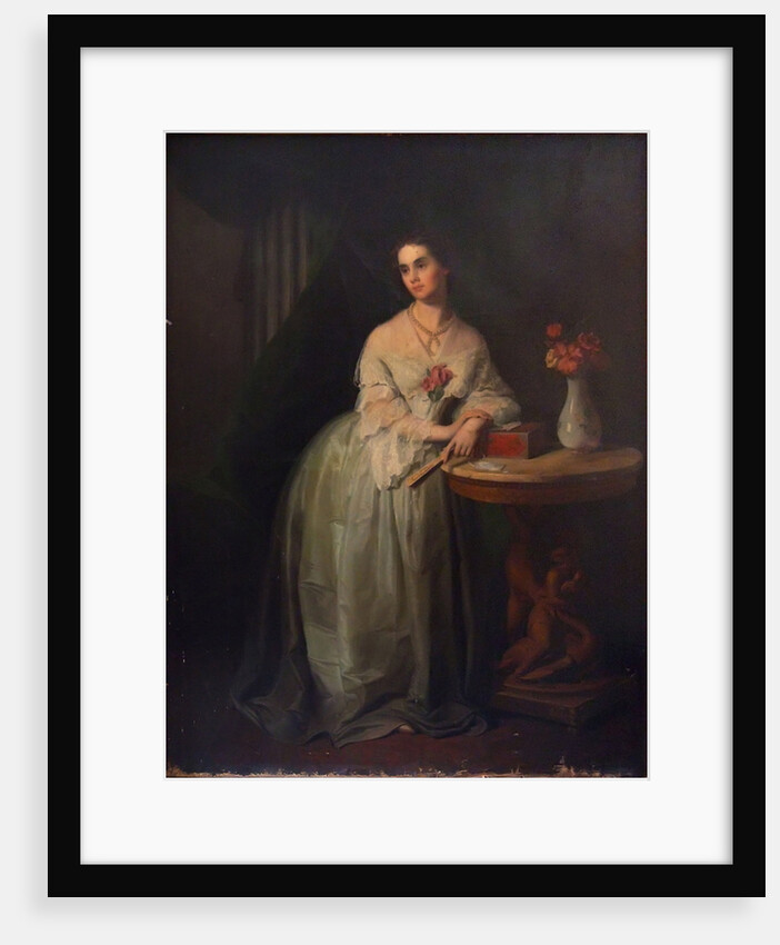 Portrait of Princess Nino Aleksandrovna Griboyedova (née Chavchavadze), Mid of the 19th cen by Anonymous