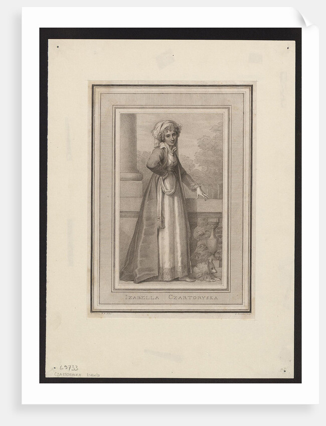 Princess Izabela Czartoryska, née Countess Fleming, 18th century by Anonymous