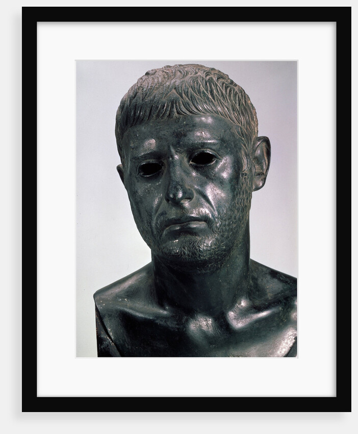 Portrait of a Roman (Sextus Pompey?), 2 H. of 1th cen. BC by Classical Antiquities