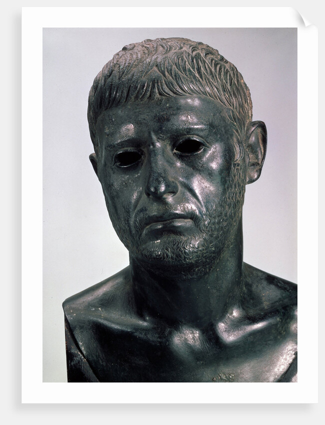 Portrait of a Roman (Sextus Pompey?), 2 H. of 1th cen. BC by Classical Antiquities