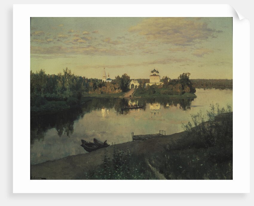 The Evening Ringing, 1892 by Isaak Ilyich Levitan