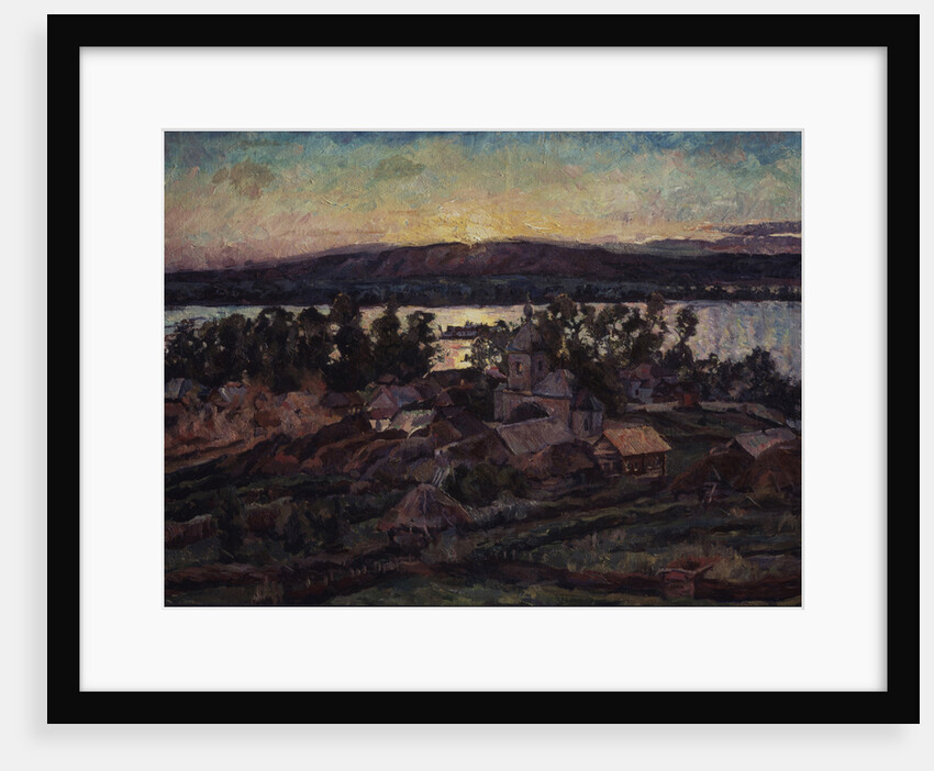 Sunset, 1928 by Aristarkh Vasilyevich Lentulov