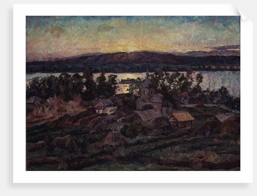 Sunset, 1928 by Aristarkh Vasilyevich Lentulov