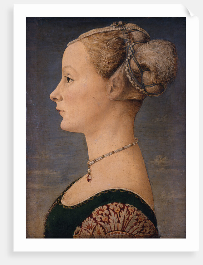 Portrait of a Woman, Second Half of the 15th cen by Piero del Pollaiuolo