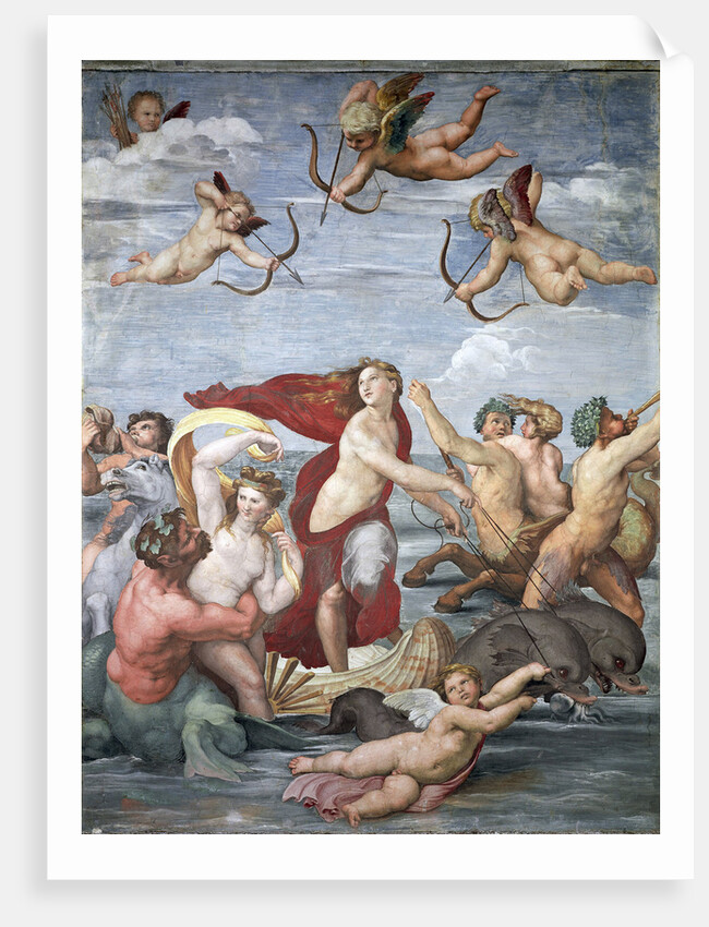 Triumph of Galatea, c. 1512 by Raphael
