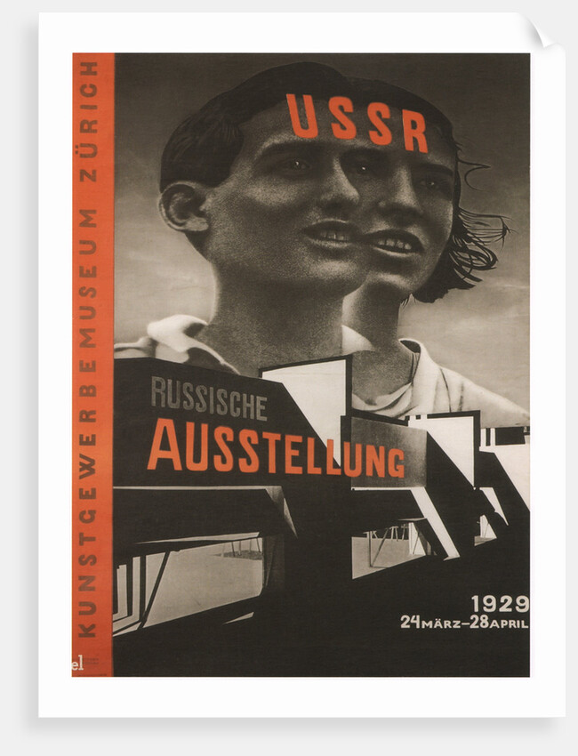 Poster for the Russian Exhibition in Zurich, 1929 by El Lissitzky