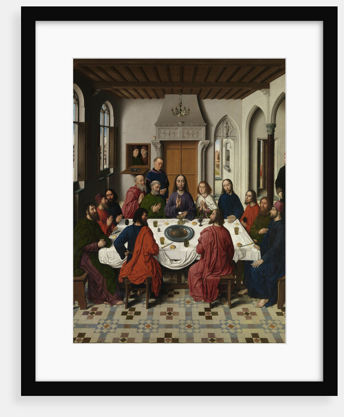 The Last Supper altarpiece (central panel), 1464-1468 by Dirk Bouts