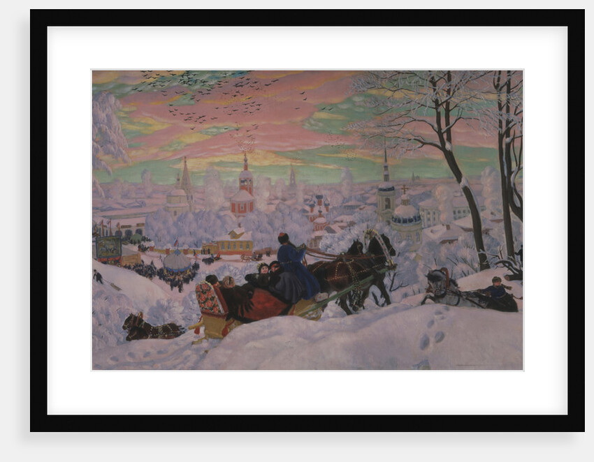 Shrovetide, 1916 by Boris Michaylovich Kustodiev