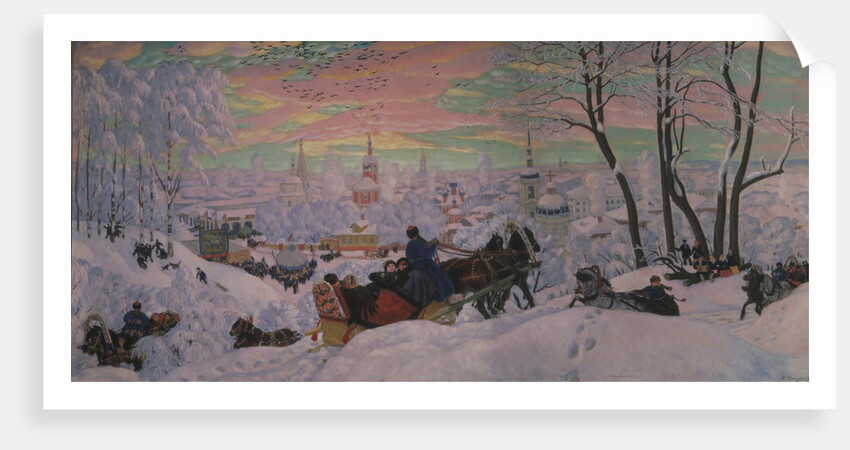 Shrovetide, 1916 by Boris Michaylovich Kustodiev