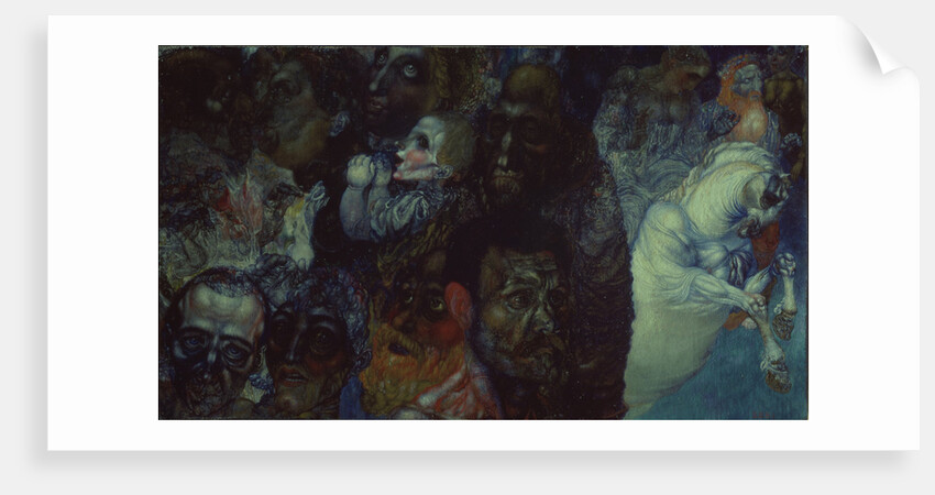 Heads, 1910 by Pavel Nikolayevich Filonov