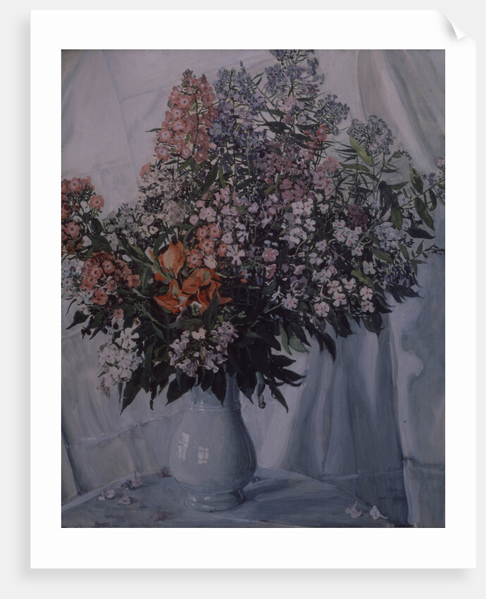 Still life. Phloxes, 1911 by Alexander Yakovlevich Golovin