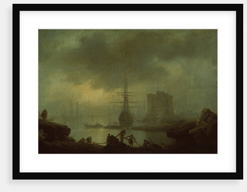 View of the Sea. Mist by Claude Joseph Vernet
