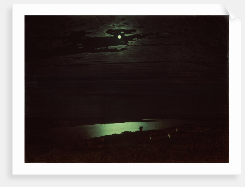 Moonlit Night on the Dniepr, 1880 by Arkhip Ivanovich Kuindzhi