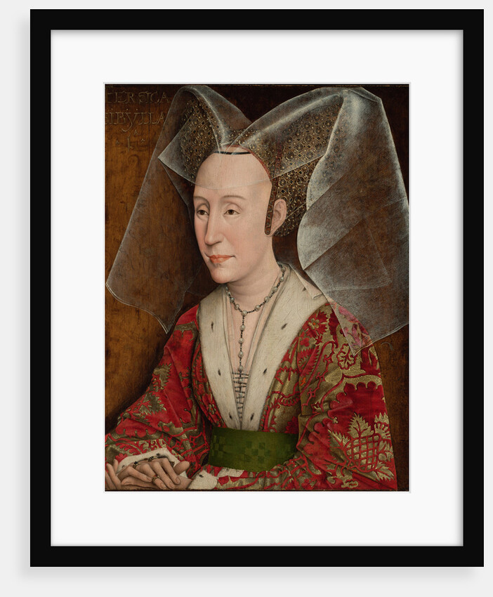 Portrait of Isabella of Portugal, wife of Philip III Duke of Burgundy, ca 1450-1475 by Rogier van der Weyden