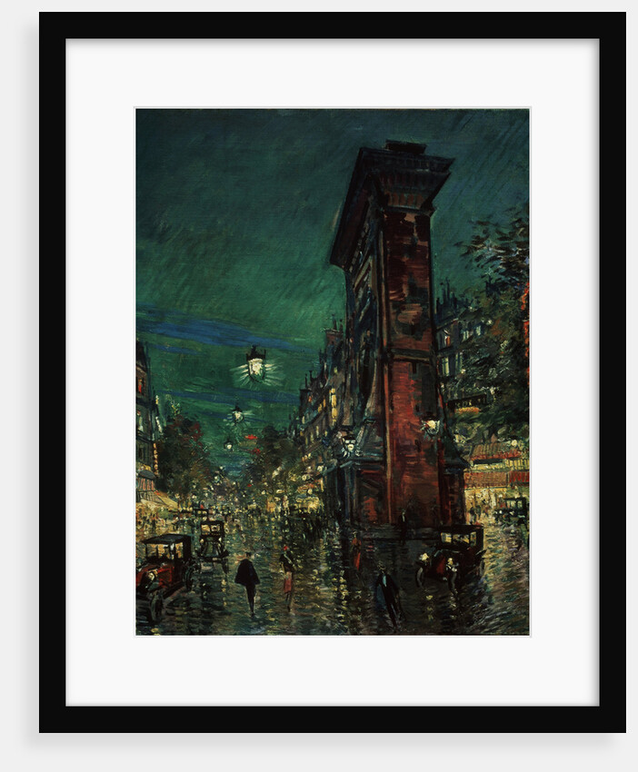Paris, Porte Saint-Denis, 1923-1939 by Konstantin Alexeyevich Korovin