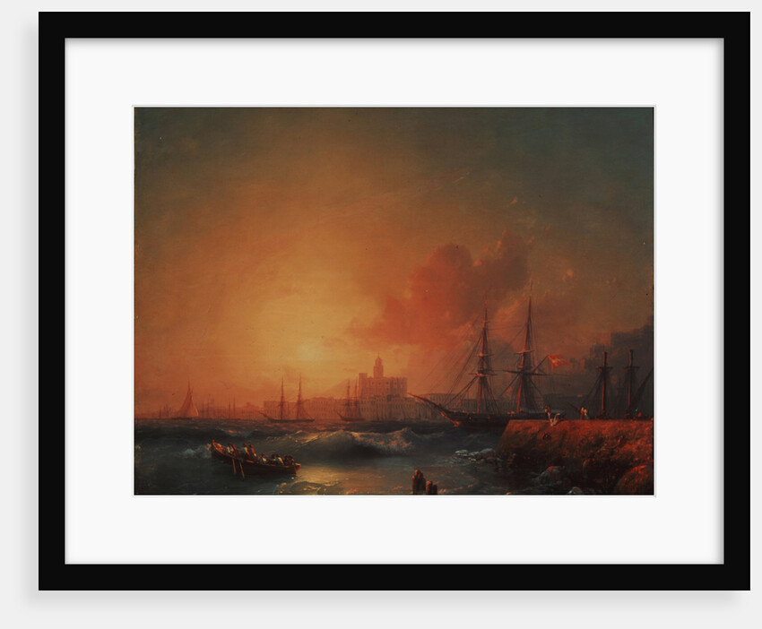 Malaga, 1854 by Ivan Konstantinovich Aivazovsky