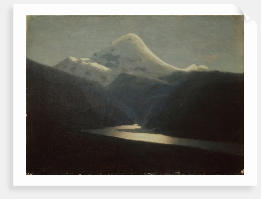 At the Mount Elbrus, 1870s by Arkhip Ivanovich Kuindzhi