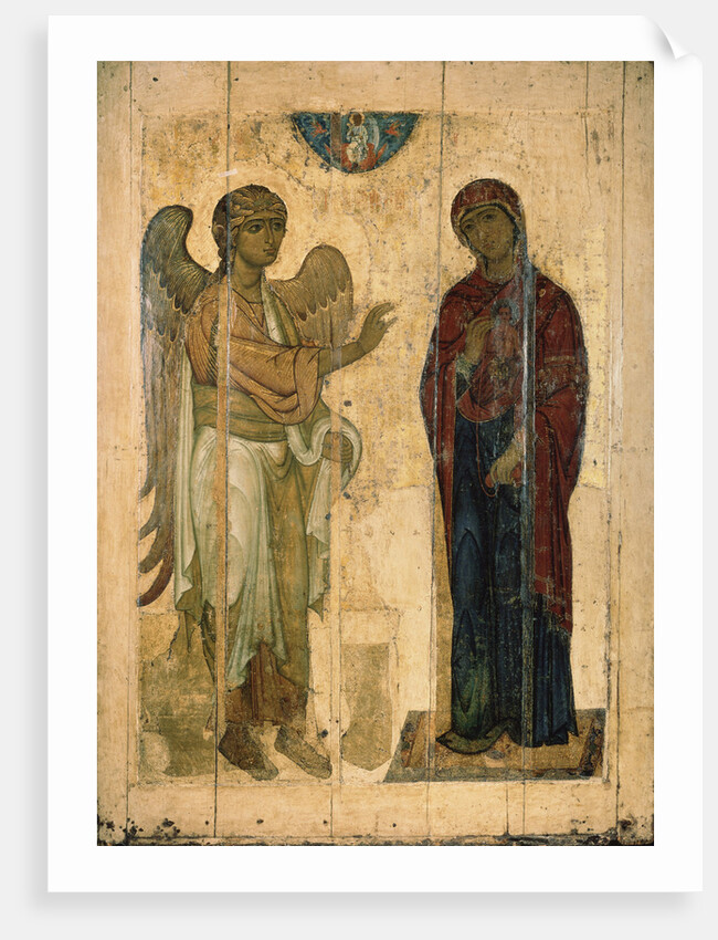 The Annunciation of Ustyug, 1130-1140 by Russian icon