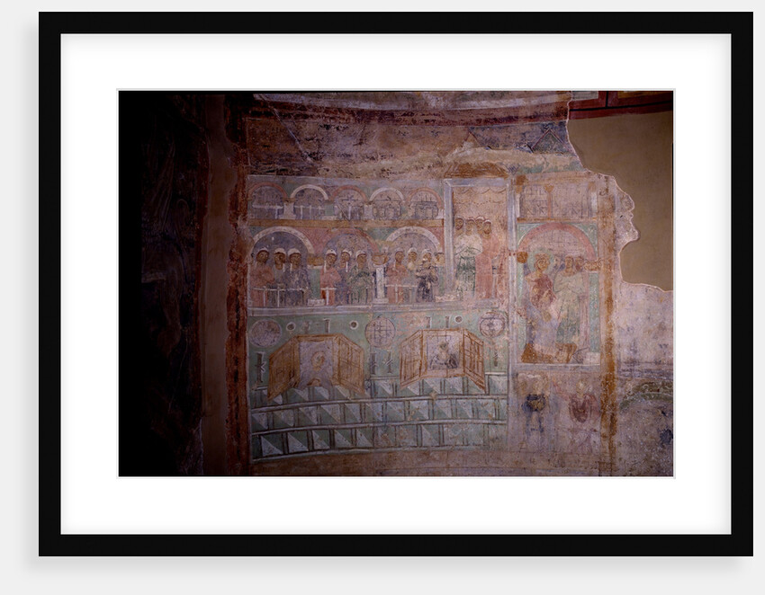 In the Hippodrome, 11th century by Ancient Russian frescos